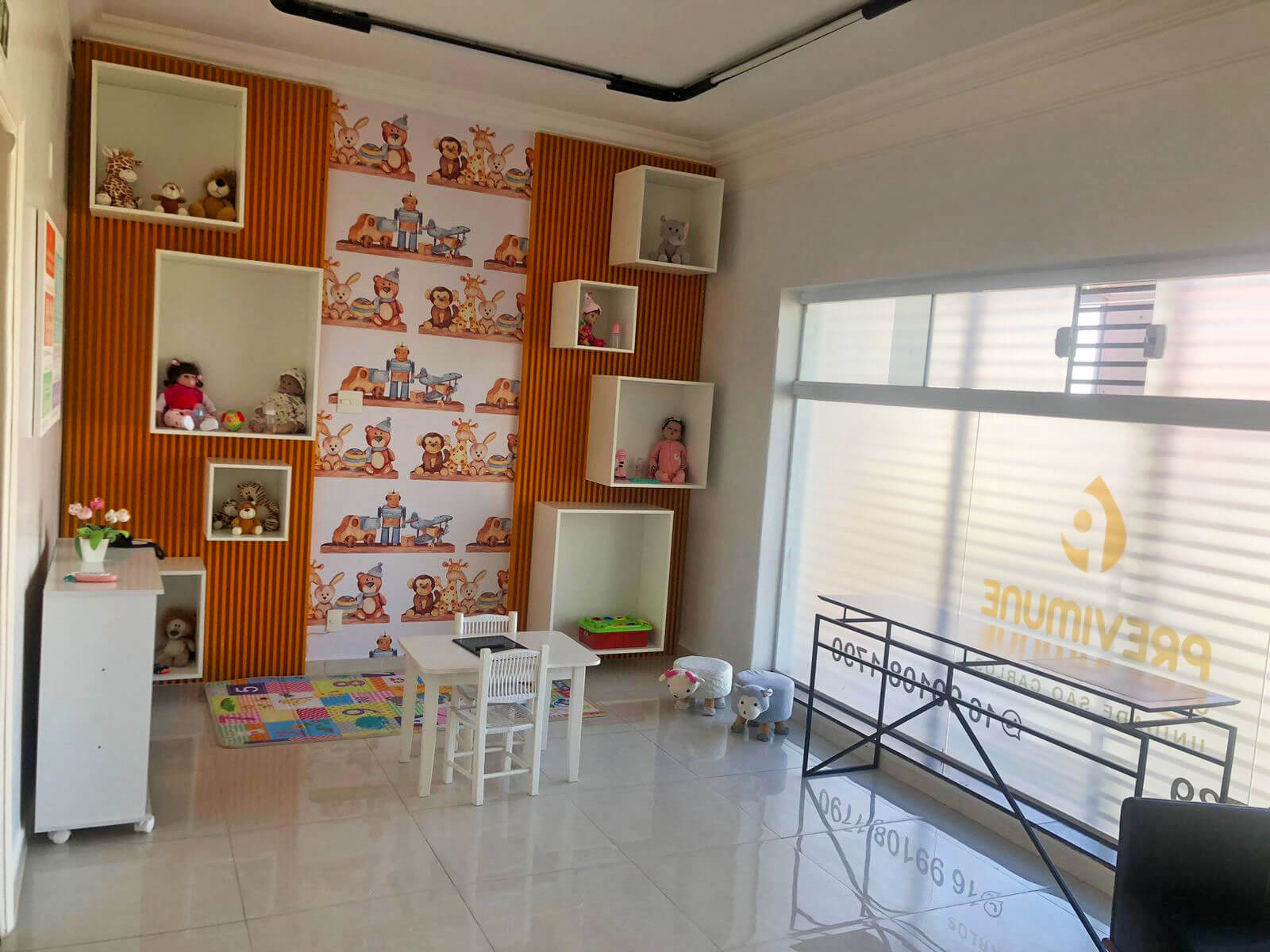 Previmune São Carlos Clínica de Vacina Foto da Clínica Brinquedoteca